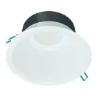 Philips LED Alasvalo Coreline DN142B Aluminium Valkoinen 10.7W 1200lm 60D - 840 Kylmä Valkoinen | Odetnij 155mm - IP54 - Himmennettävä - Valkoinen Heijastin